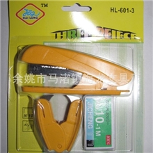 供应迷你订书机hl-601-3hailong海龙吸卡套装订书机海龙文具