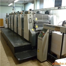 2002年日本小森L528四开五色印刷机