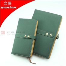 文腾厂家专业定做企业用32k笔记本记事本皮质本子定制