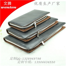 文腾经理夹厂家专业定做高档商务多功能经理夹文件夹