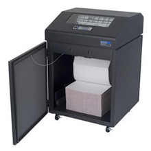 普印力N768HQ打印机【静音柜式】打印快递面单2300份/小时