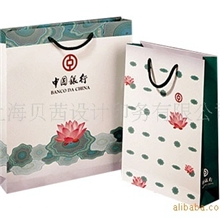 供应高档白卡纸袋茶叶手提袋酒类手提袋