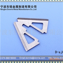 供应长形/弧形/齿形/金属异形刀片