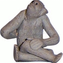 猴子陶瓷工艺品陶瓷饰品批发陶瓷彩绘批发广州水族批发