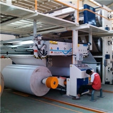 (出口欧洲型)1200-2500mm全自动三层五层瓦楞纸板生产线图