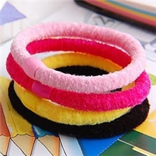 发圈棉质百搭多色头饰头饰发饰不缠发发绳喜盈门淘宝暴款