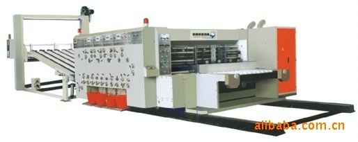 供应YXB-高速水墨印刷开槽模切机(后踢送纸)