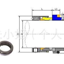 Fong's立信染缸主泵机械密封印染后整理设备泵用石墨密封件