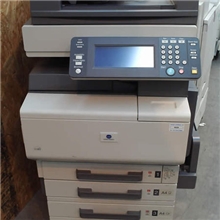 美能达超稳定彩色复印机带打印C350彩机可印256克铜版纸仅4100元