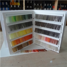 900色通用缝纫线梳状形色卡