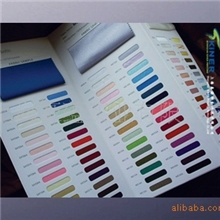 定做各种粘贴式面料样册、面料样品册