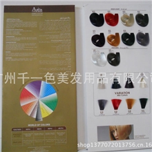 染发色卡、染发膏毛板、染头发样册、毛发染色卡