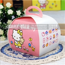 小号手提慕思慕斯盒西点蛋糕盒hellokitty糖果盒现货批发