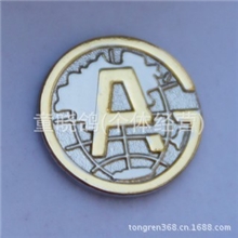 供应中国平安司徽徽章银色司徽双色金司徽保险公司通用产品