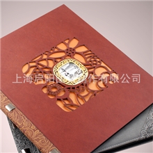 上海专业高档菜谱加工批发皮面活页钉装高档菜谱生产加工