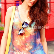 涤纶化纤面料数码印花服装服饰面料数码印花