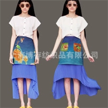 上海奉贤金山闵行浦东数码印花厂免费打样一米起印牢色4-5级