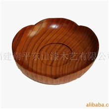 【碟子】一件起批花边木制碟子厂家日式碟子批发漆木碟子定制