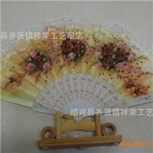 厂家直销绢扇广告绢扇折叠广告绢扇一尺折叠广告绢扇