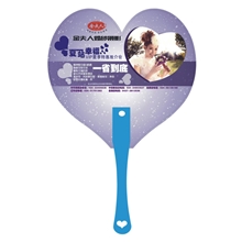 【新款】供应短柄铆钉pp广告扇定制批发1000把起订