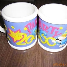 供应广告礼品马克杯PVC笔筒礼品(图)