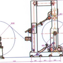 框架600-800m/min上引纸复卷机净纸宽度1760-4400mm