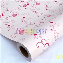 【厂家现货批发】卡通环保不易发霉不脱落自带胶自粘墙纸墙贴贴纸