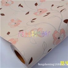 【厂家现货批发】厂家生产批发自带不干胶PVC环保自粘墙纸壁纸