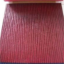进口充皮纸酒红色柳叶纹麦穗纹牙签纹充皮纸