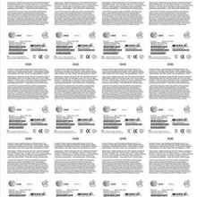 黑白不干胶彩色不干胶/单色不干胶/贴纸/条码军希印刷