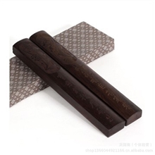 厂家生产批发高档文房四宝用品红木工艺品手工雕刻镇尺直销