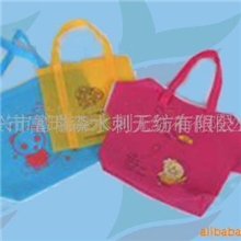供应各种纺粘布、无纺布袋子、购物袋、装饰布、鲜花布