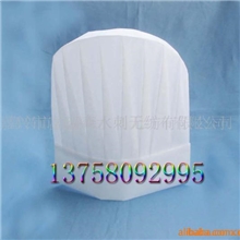 供应各种厨师帽、条形帽、圆形帽、浴帽、清洁帽、无纺