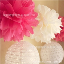 厂家直销纸花纸花球工艺品纸花DIY纸花欧美热销