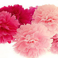 节日婚庆装饰用品纸花球纸花婚庆纸花球