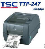 TSC总代理包邮大量供应条码打印机TTP-247商标打印机