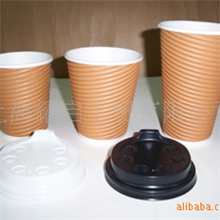 供应瓦楞纸杯/纸杯瓦楞/奶茶纸杯/广告纸杯/纸杯批发/瓦楞纸