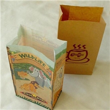 纸袋/方底面包纸袋/食品包装纸袋/手提纸袋/食品包装/纸袋批发