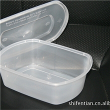 塑料一次性环保保鲜盒饭盒，批发pp盒透明餐盒打包盒，型号S-031