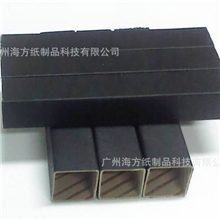 黑色品质包装纸盒、方形纸管纸堆头、礼品包装小方盒