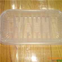 超市用一次性透明PP生鲜托盘*生鲜碟*胶碟