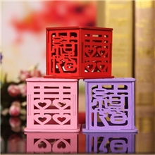 批发供应2013原创设计木质结婚喜糖盒个性回礼盒创意婚庆用品