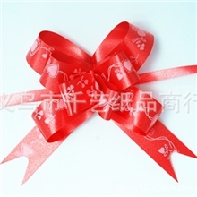千艺彩带//印刷拉花印花蝴蝶手拉花礼品拉花婚庆拉花彩带拉花