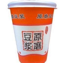 供应一次性原磨豆浆杯带盖