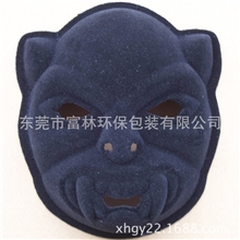 植绒纸浆面具、脸谱，家居摆挂件，纸制工艺品，派对装饰品