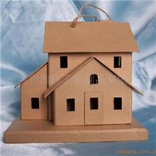 圣诞纸制吊饰、纸浆房子、纸制DIY玩具房，纸制品