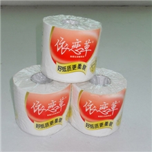 厂家专业生产卫生纸依恋草韵丽卷筒纸