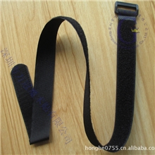 大量供应黑白色魔术贴绑带绑线带电线绑带魔术贴捆条