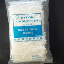 长河尼龙扎带，尼龙扎带厂家直销3*100