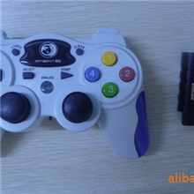 PC/PS2单打震动无线战警游戏手柄MB-2148